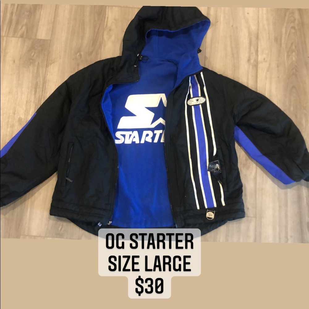 Vintage Starter Reversible Jacket